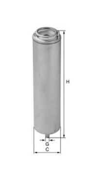 UNIFLUX FILTERS xn336 -  Топливный фильтр